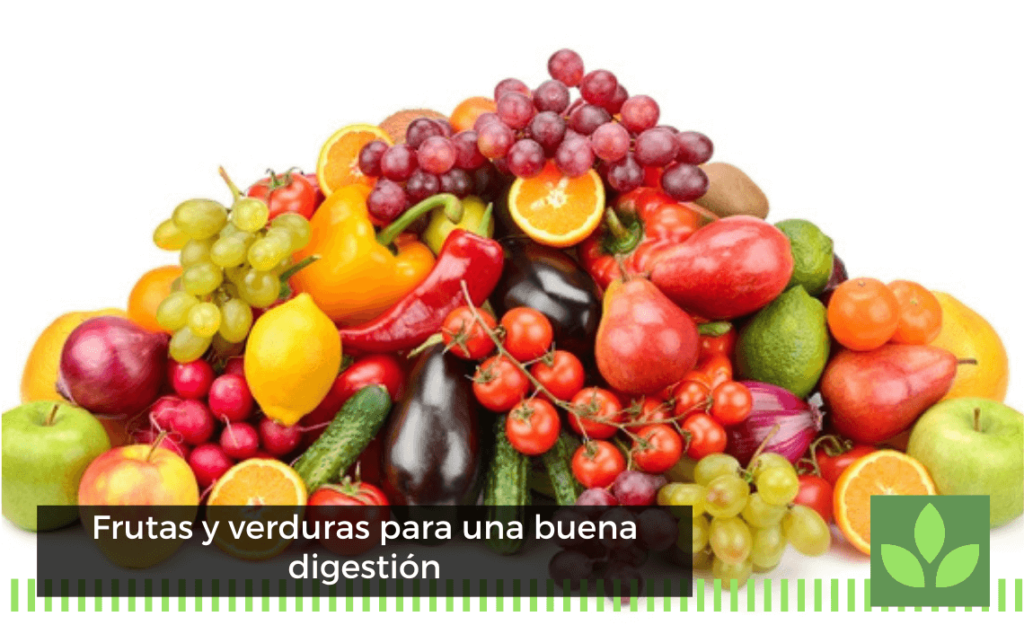Frutas y verduras para una buena digestión