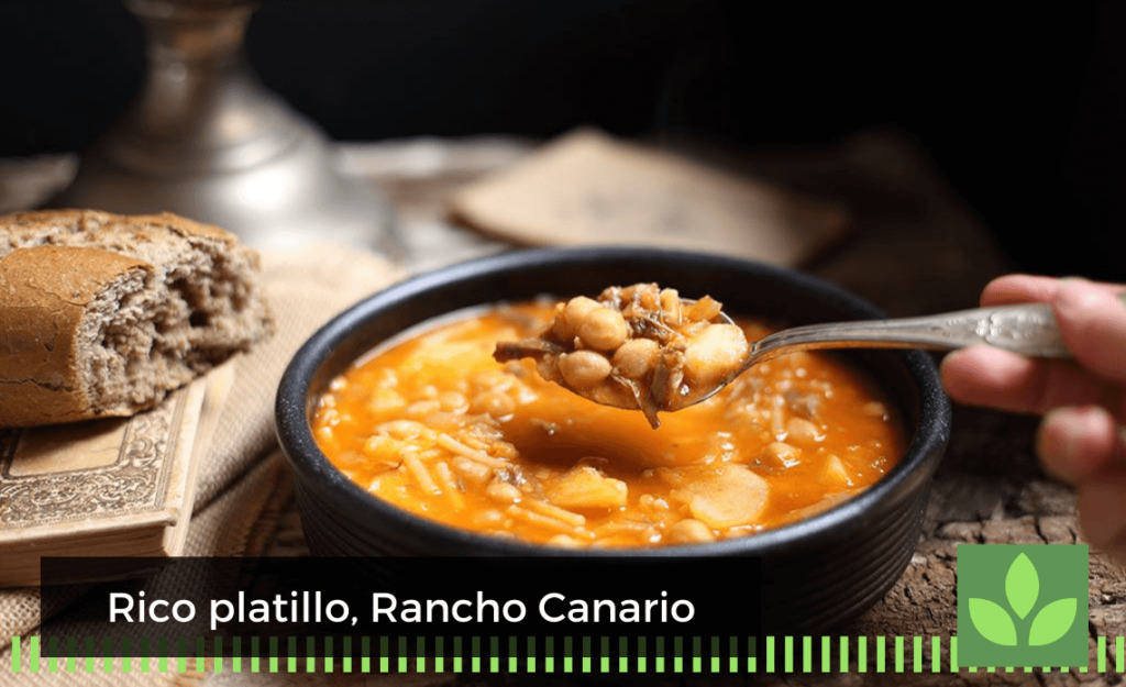 Rico platillo, Rancho Canario