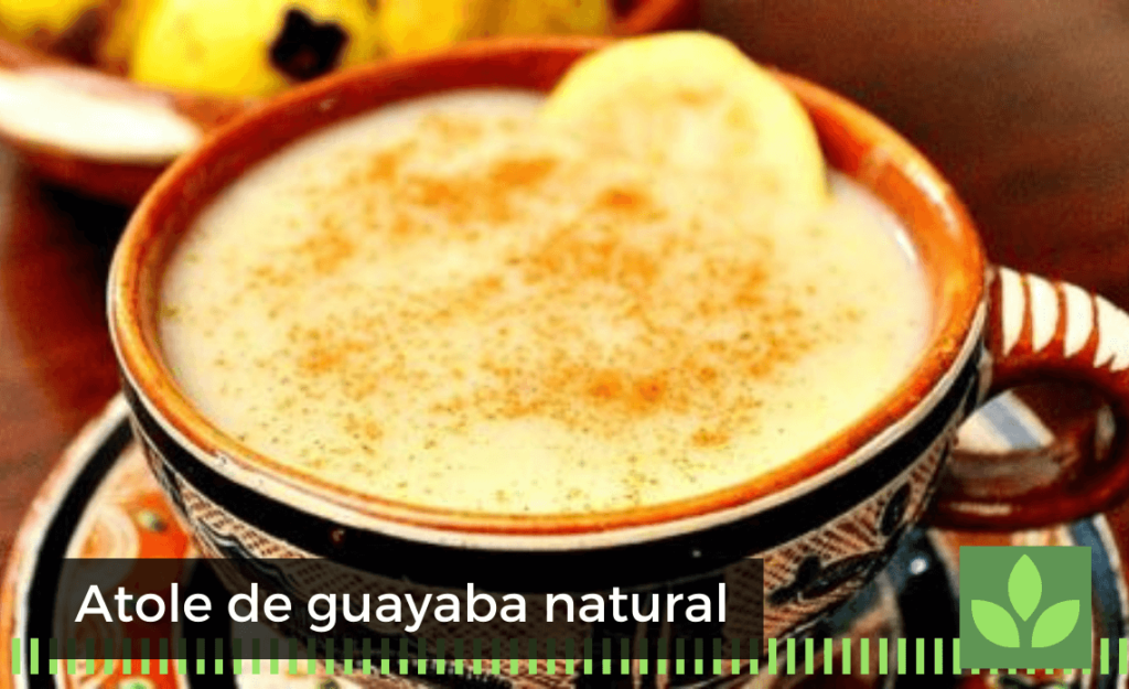 Atole de guayaba natural