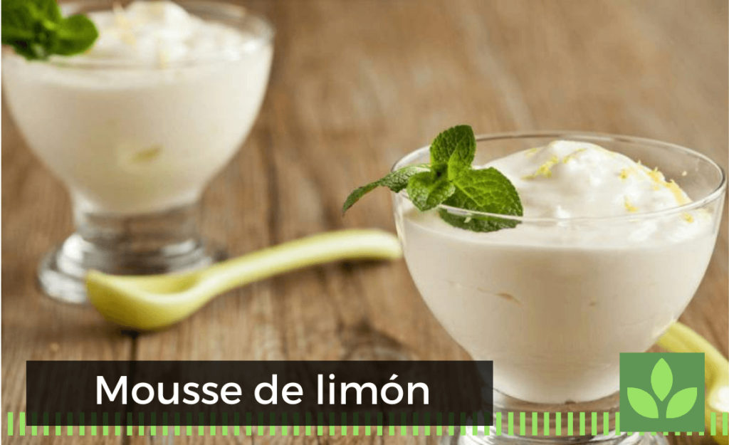 Mousse de limón
