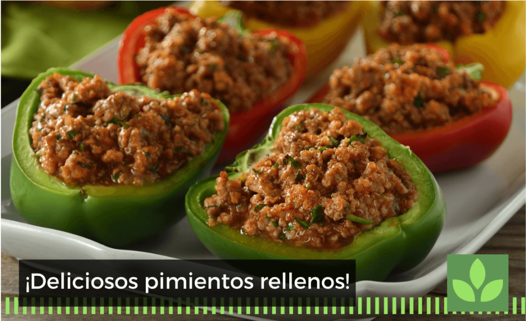 Deliciosos pimientos rellenos