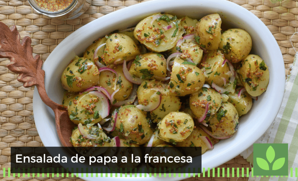 Ensalada de papa a la francesa