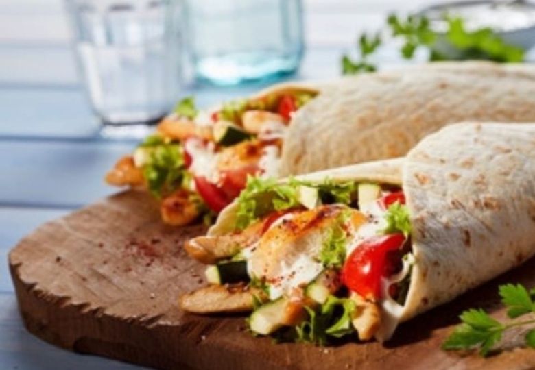 Deliciosos wrap de pollo ¡simple y sano! Moisaner Gourmet