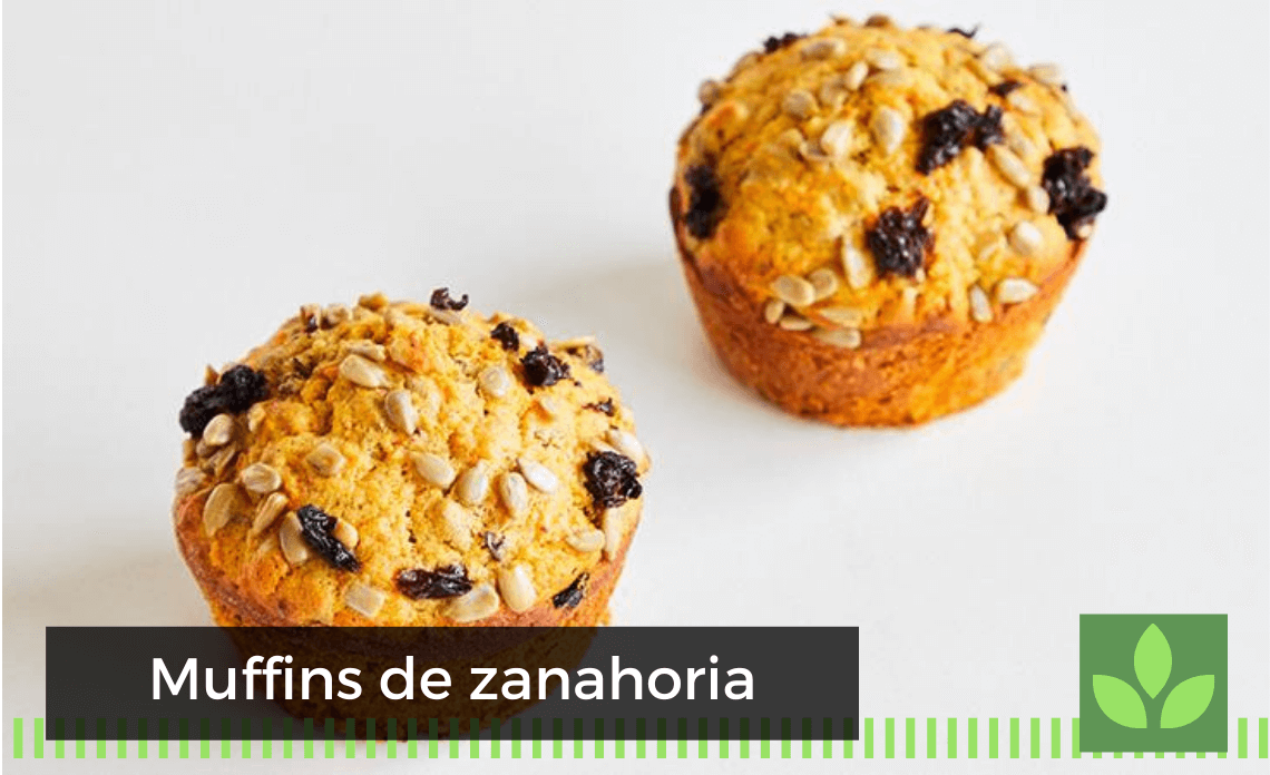 Muffins de zanahoria