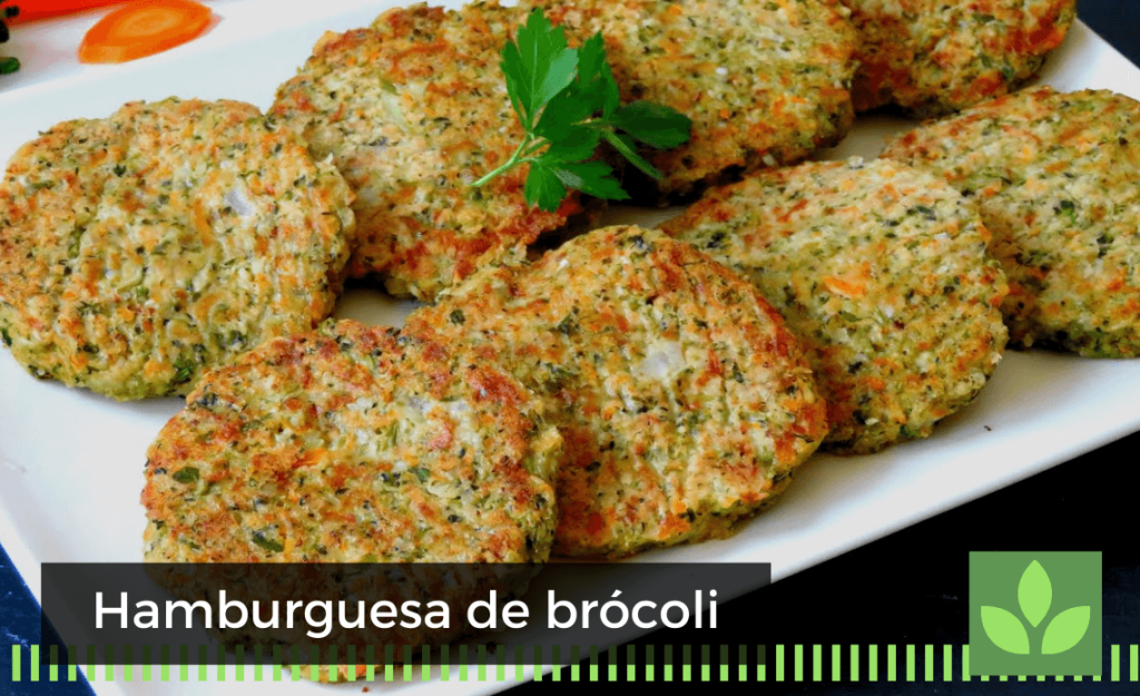 Hamburguesa de brócoli