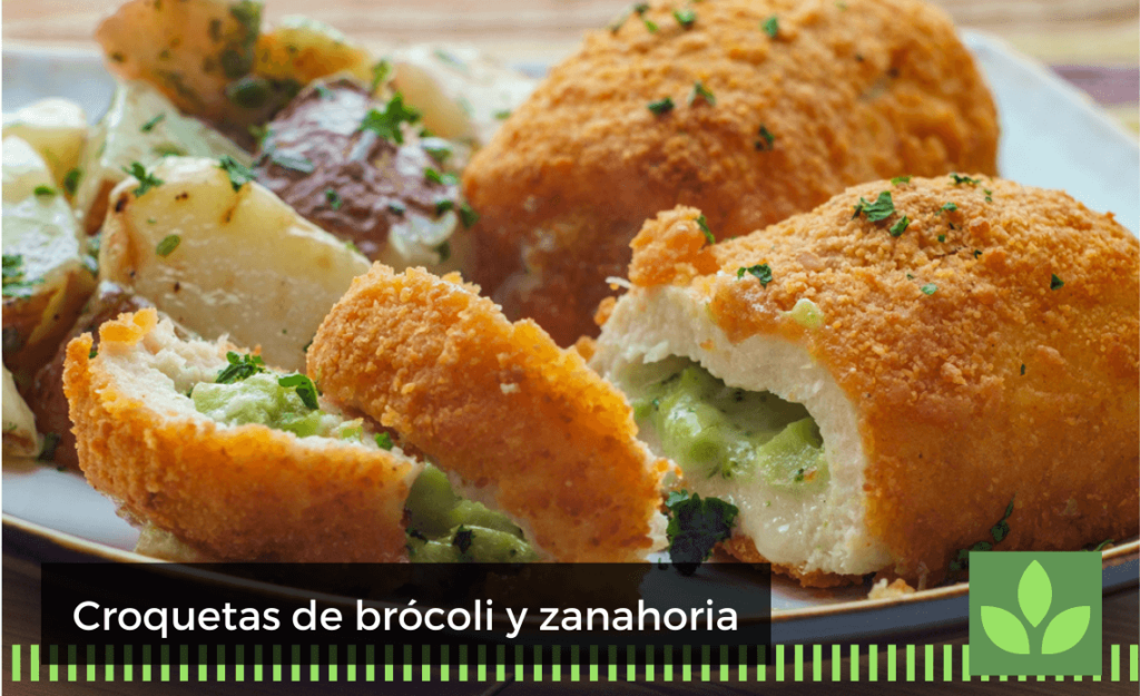 Croquetas de brócoli y zanahoria