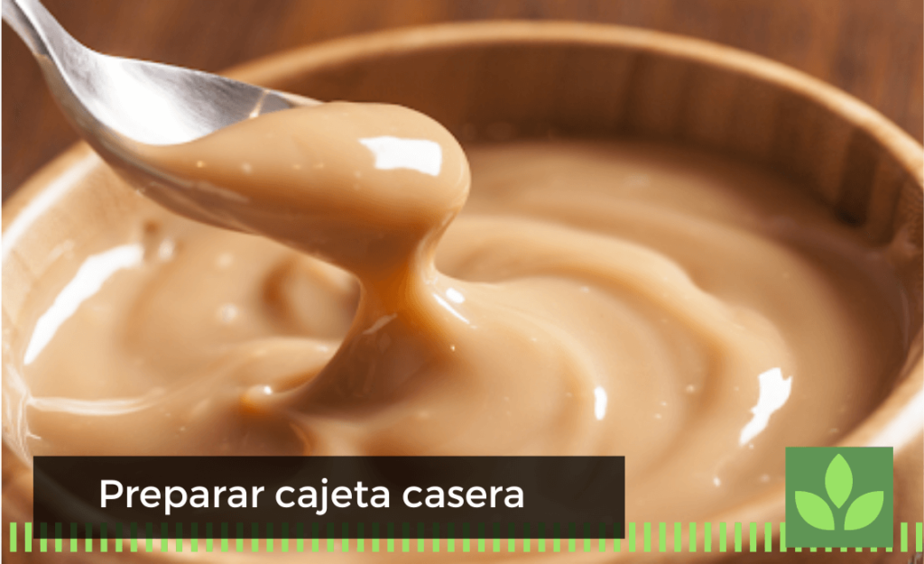 Preparar cajeta casera