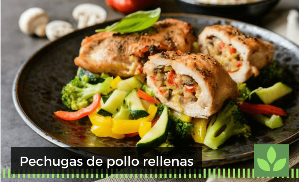 Pechugas de pollo rellenas