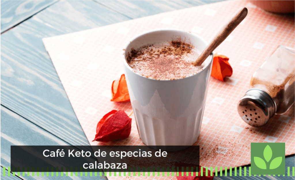 Café Keto de especias de calabaza
