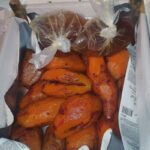 camote con miel por caja
